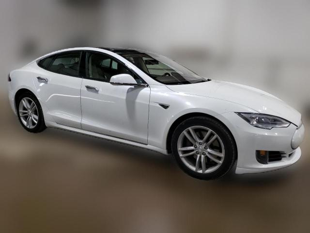 Хетчбеки TESLA MODEL S 2014 Білий