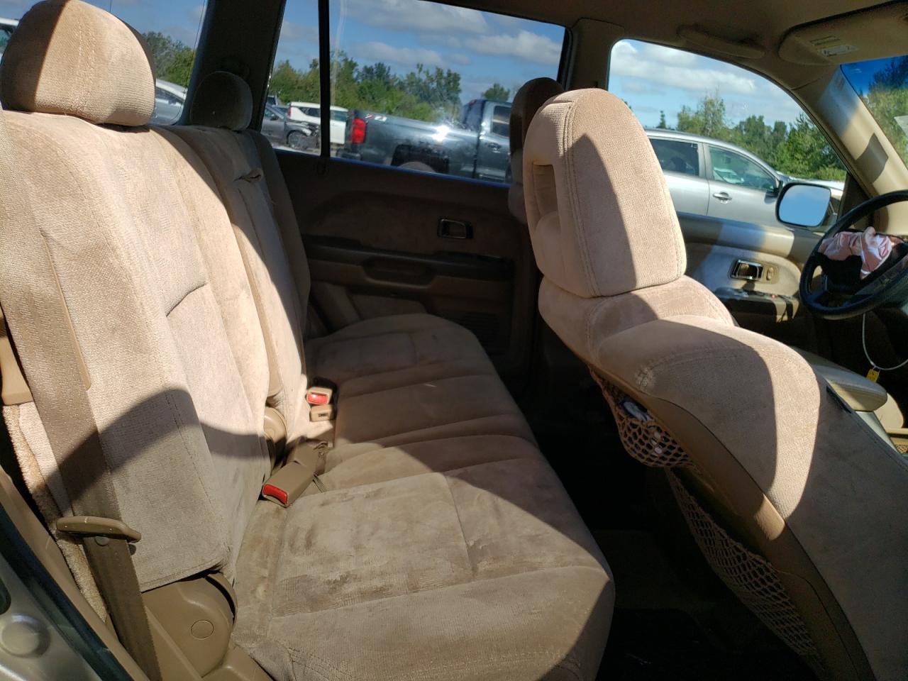 2005 Honda Pilot Ex VIN: 2HKYF18485H503686 Lot: 61154184