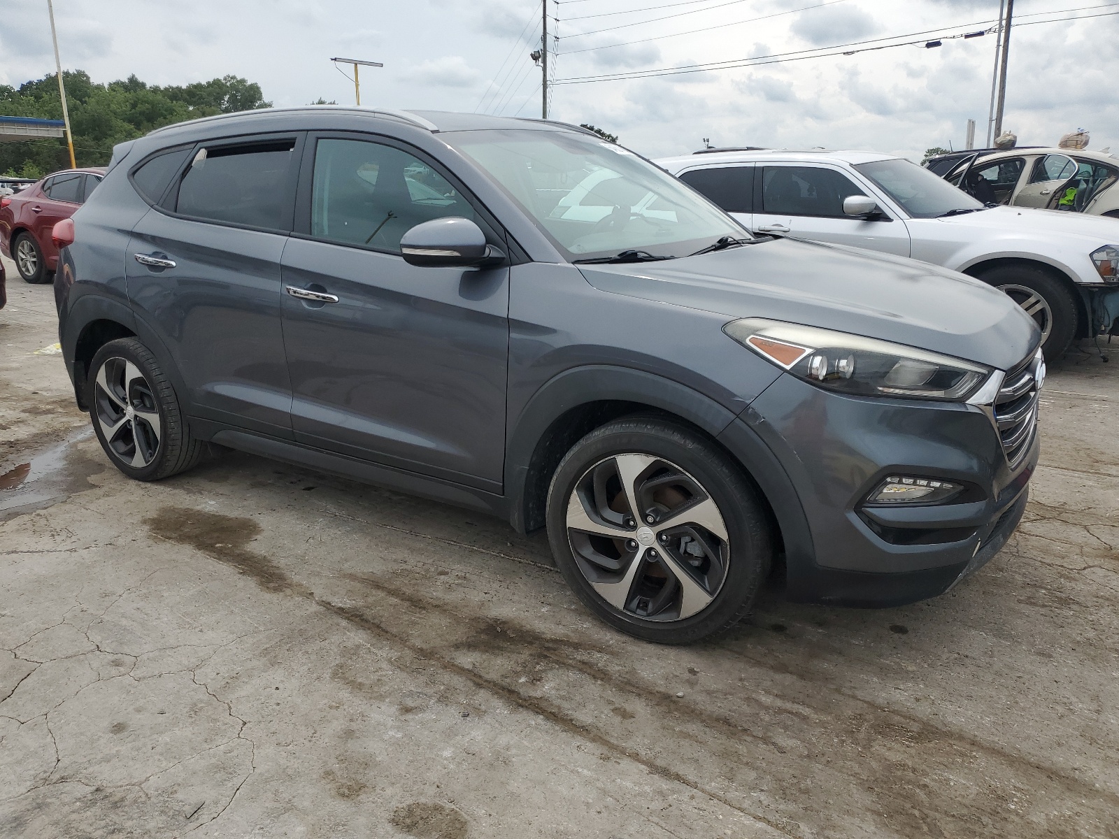 2016 Hyundai Tucson Limited vin: KM8J33A24GU112716