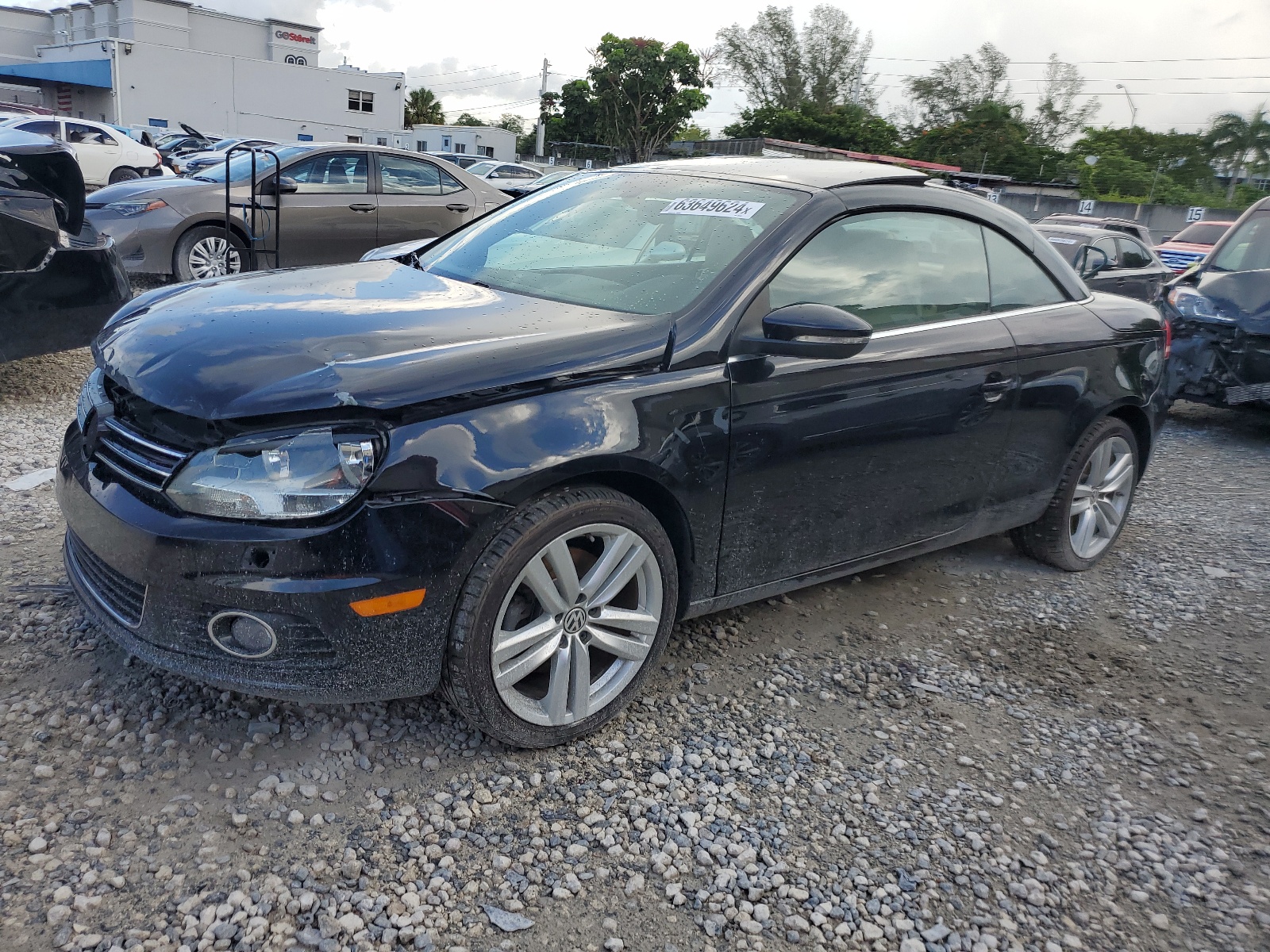 2014 Volkswagen Eos Lux vin: WVWFW8AH5EV003448