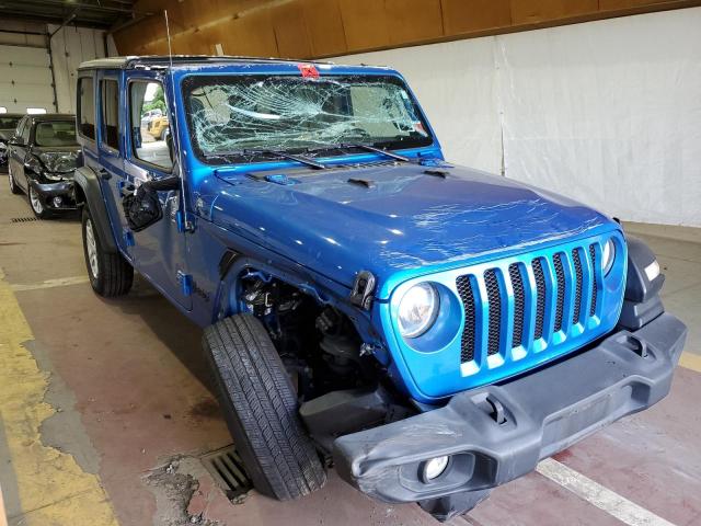  JEEP WRANGLER 2021 Синий