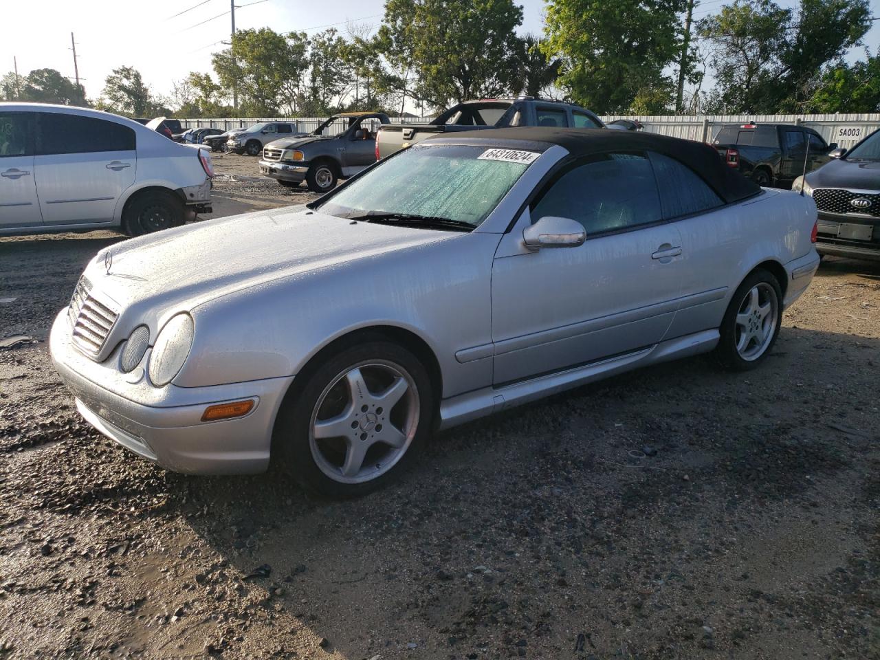 2003 Mercedes-Benz Clk 430 VIN: WDBLK70G13T138130 Lot: 64310624