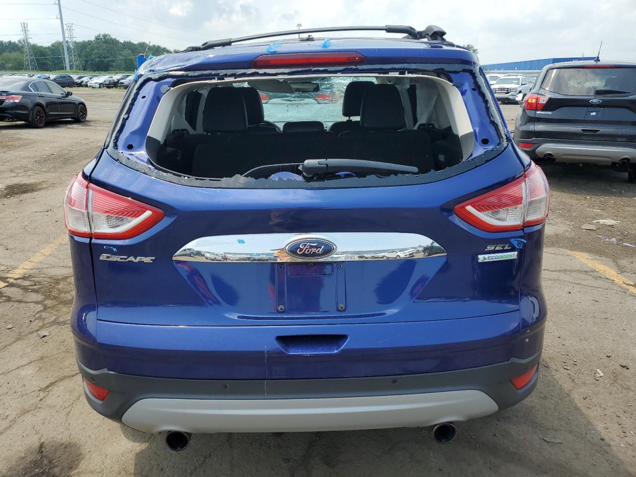 2013 Ford Escape Sel VIN: 1FMCU0HX1DUA99828 Lot: 63878384
