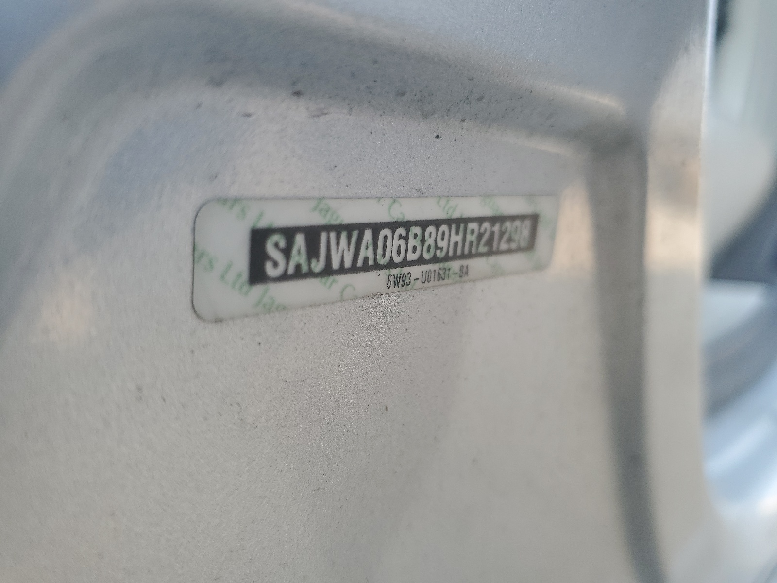 SAJWA06B89HR21298 2009 Jaguar Xf Premium Luxury