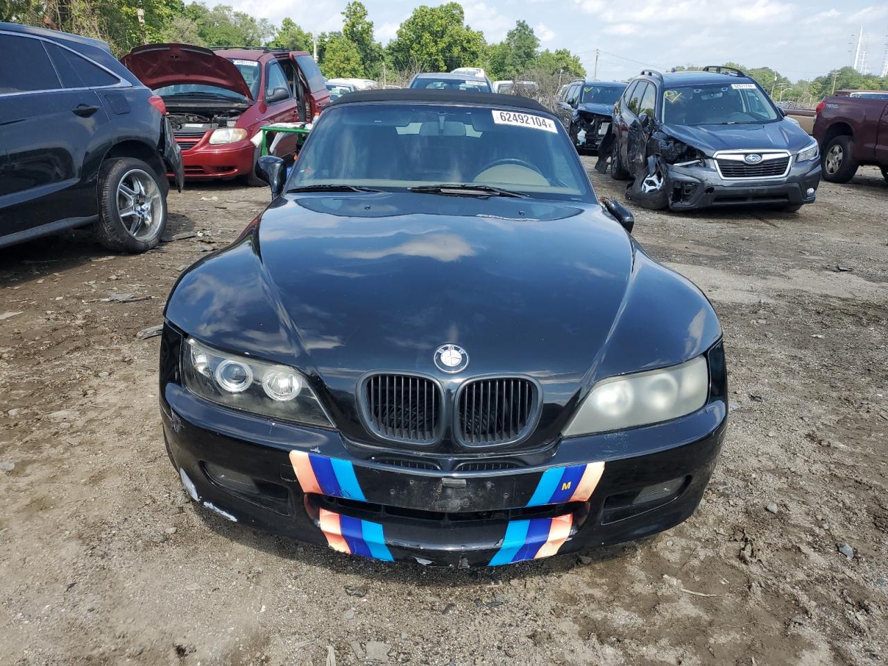 1996 BMW Z3 1.9 VIN: 4USCH7322TLB71330 Lot: 62492104