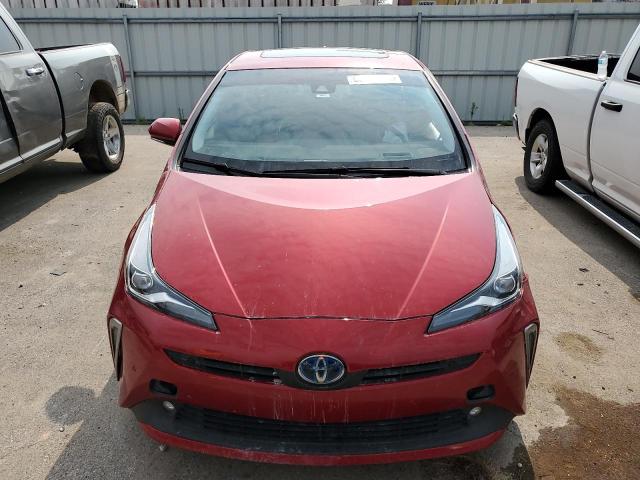  TOYOTA PRIUS NIGH 2022 Червоний