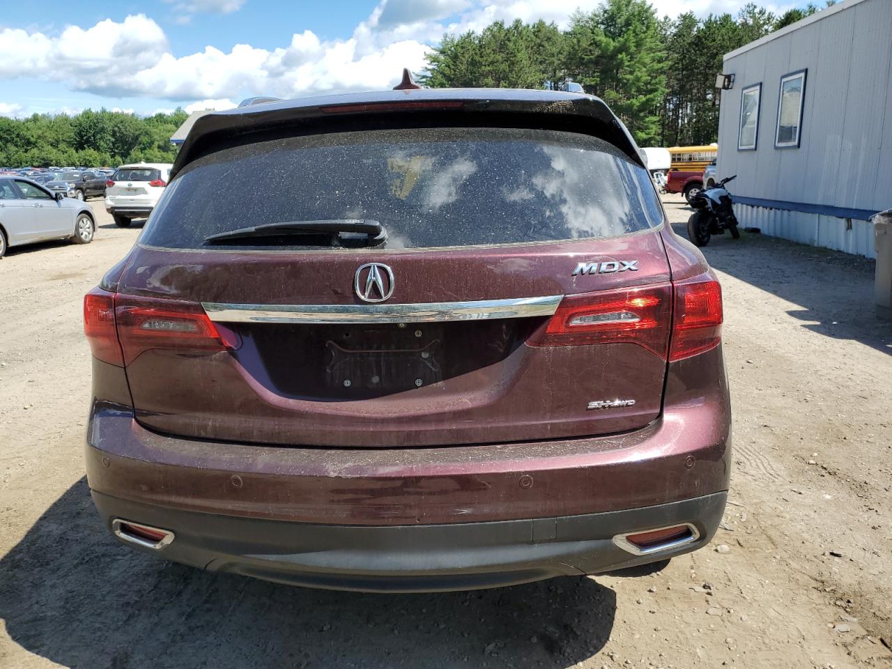 5FRYD4H83EB032991 2014 Acura Mdx Advance