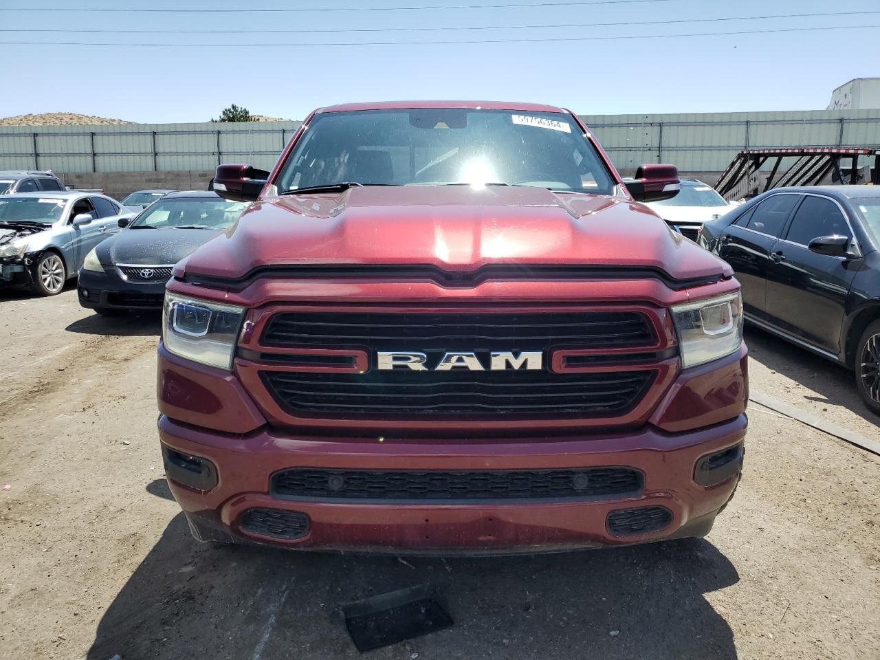 2021 Ram 1500 Laramie VIN: 1C6SRFJM7MN834298 Lot: 59756364