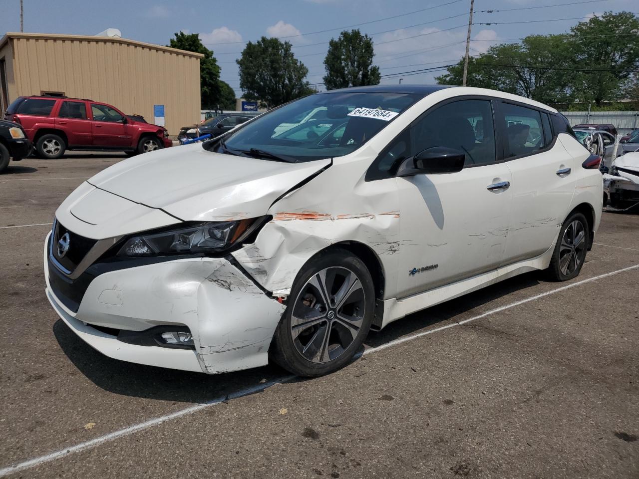 2018 Nissan Leaf S VIN: 1N4AZ1CP3JC304826 Lot: 64197684