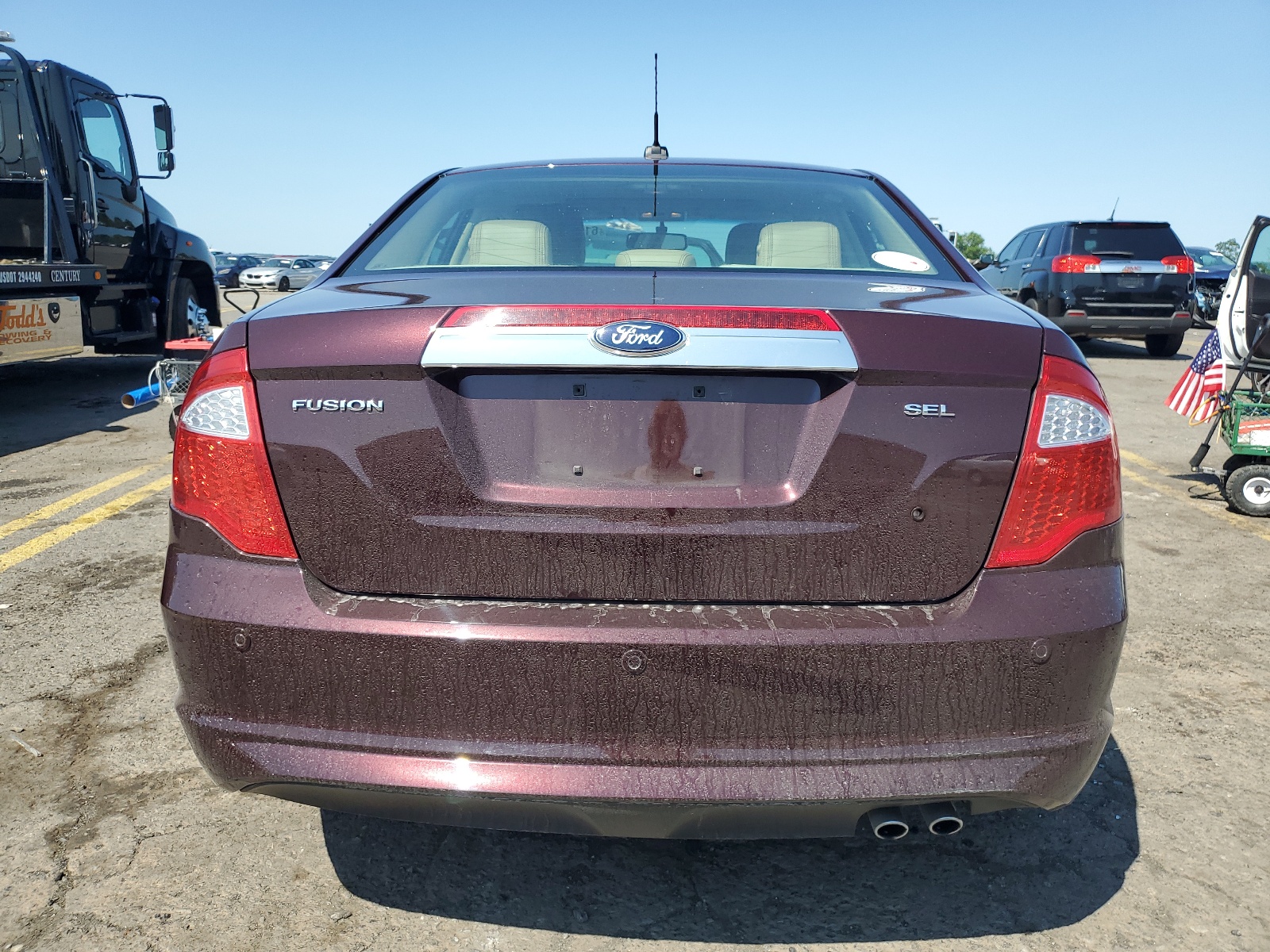3FAHP0JA0CR406151 2012 Ford Fusion Sel