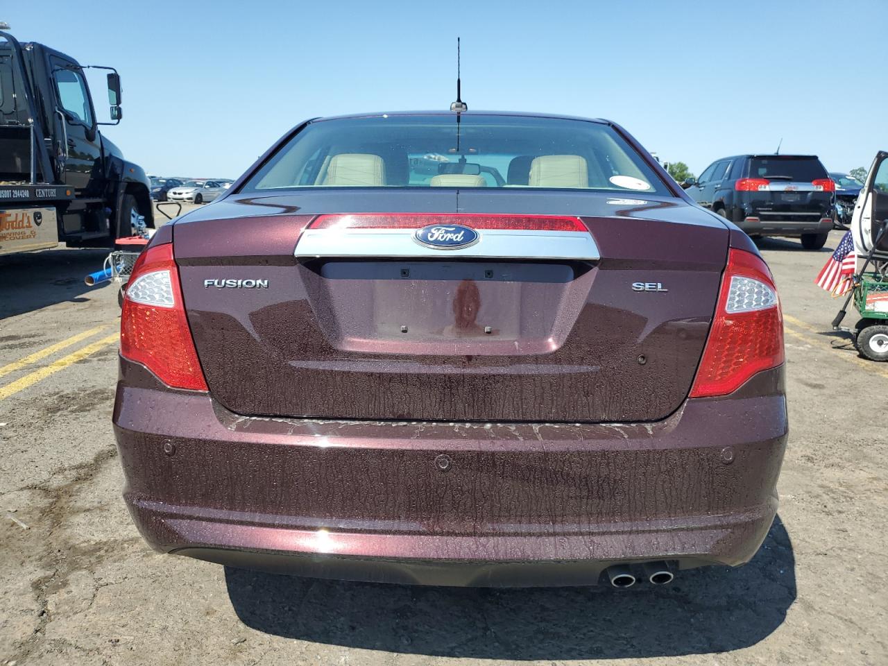 2012 Ford Fusion Sel VIN: 3FAHP0JA0CR406151 Lot: 61087184