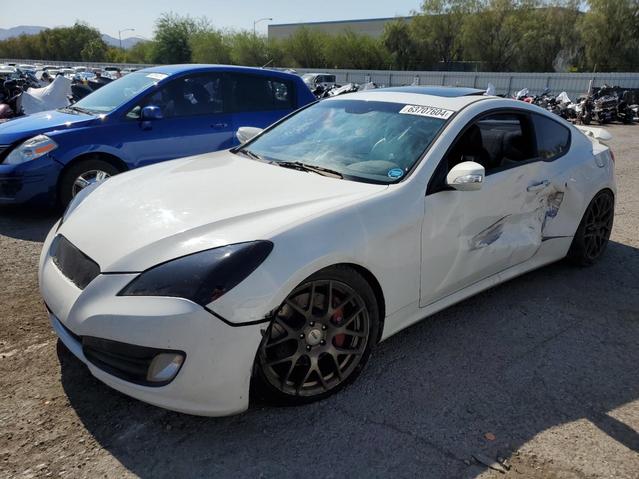 2010 Hyundai Genesis Coupe 3.8L VIN: KMHHU6KH2AU027364 Lot: 63707604