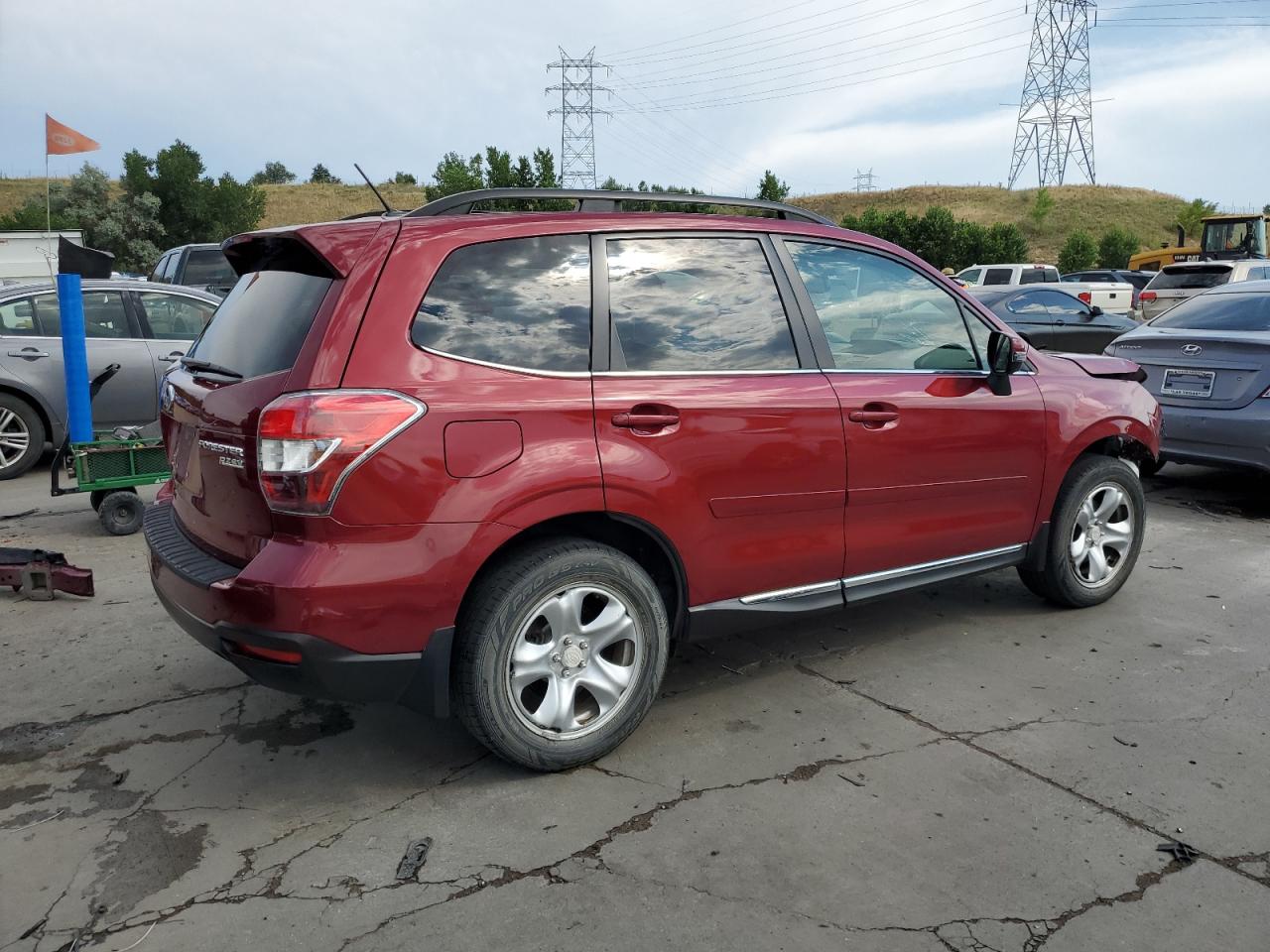 2015 Subaru Forester 2.5I Touring VIN: JF2SJAWCXFH525561 Lot: 63612354