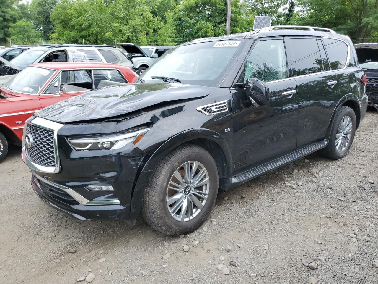 2020 Infiniti Qx80 Luxe VIN: JN8AZ2NEXL9256533 Lot: 64867344