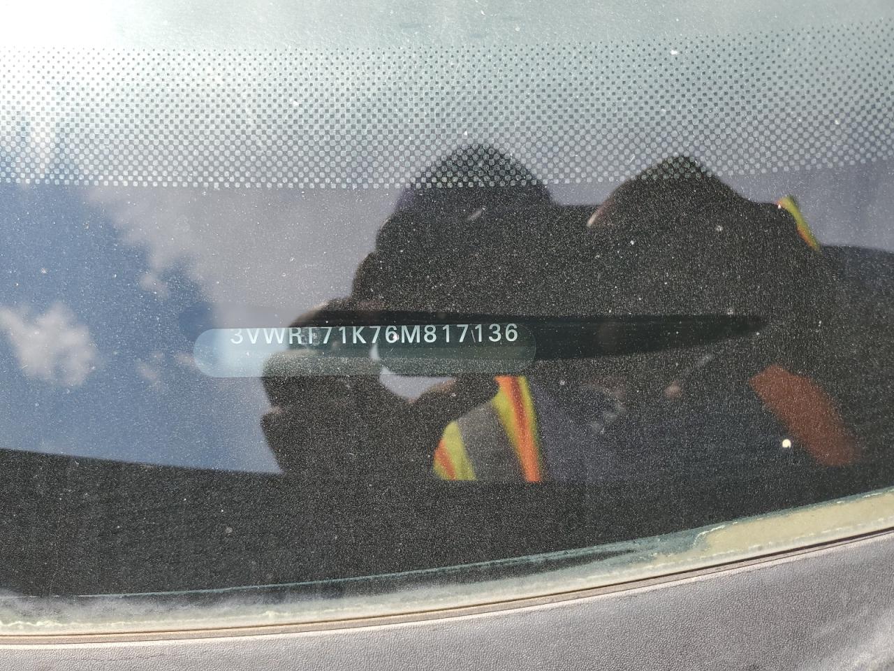 2006 Volkswagen Jetta Tdi VIN: 3VWRT71K76M817136 Lot: 64720024