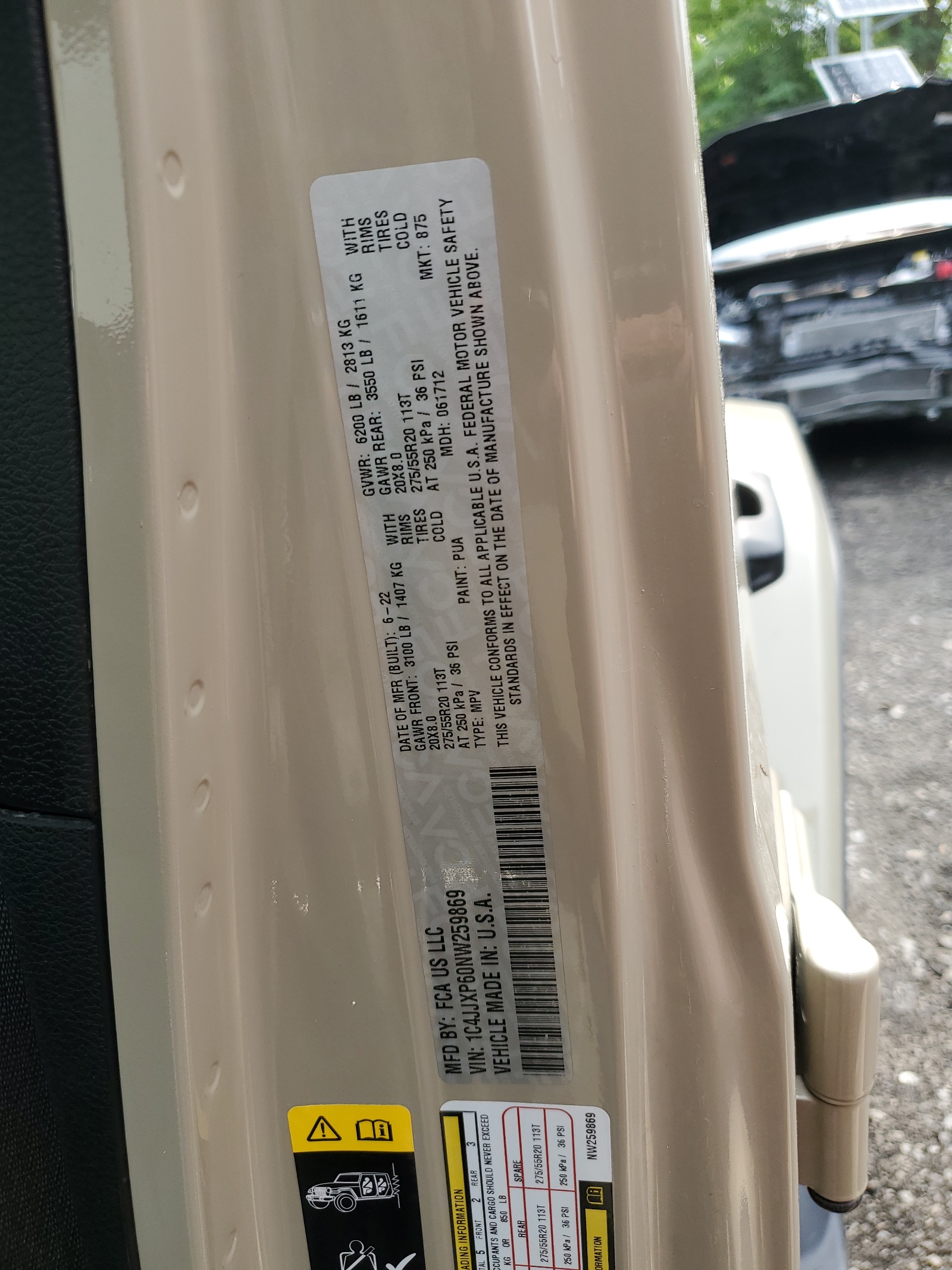 1C4JJXP60NW259869 2022 Jeep Wrangler Unlimited Sahara 4Xe