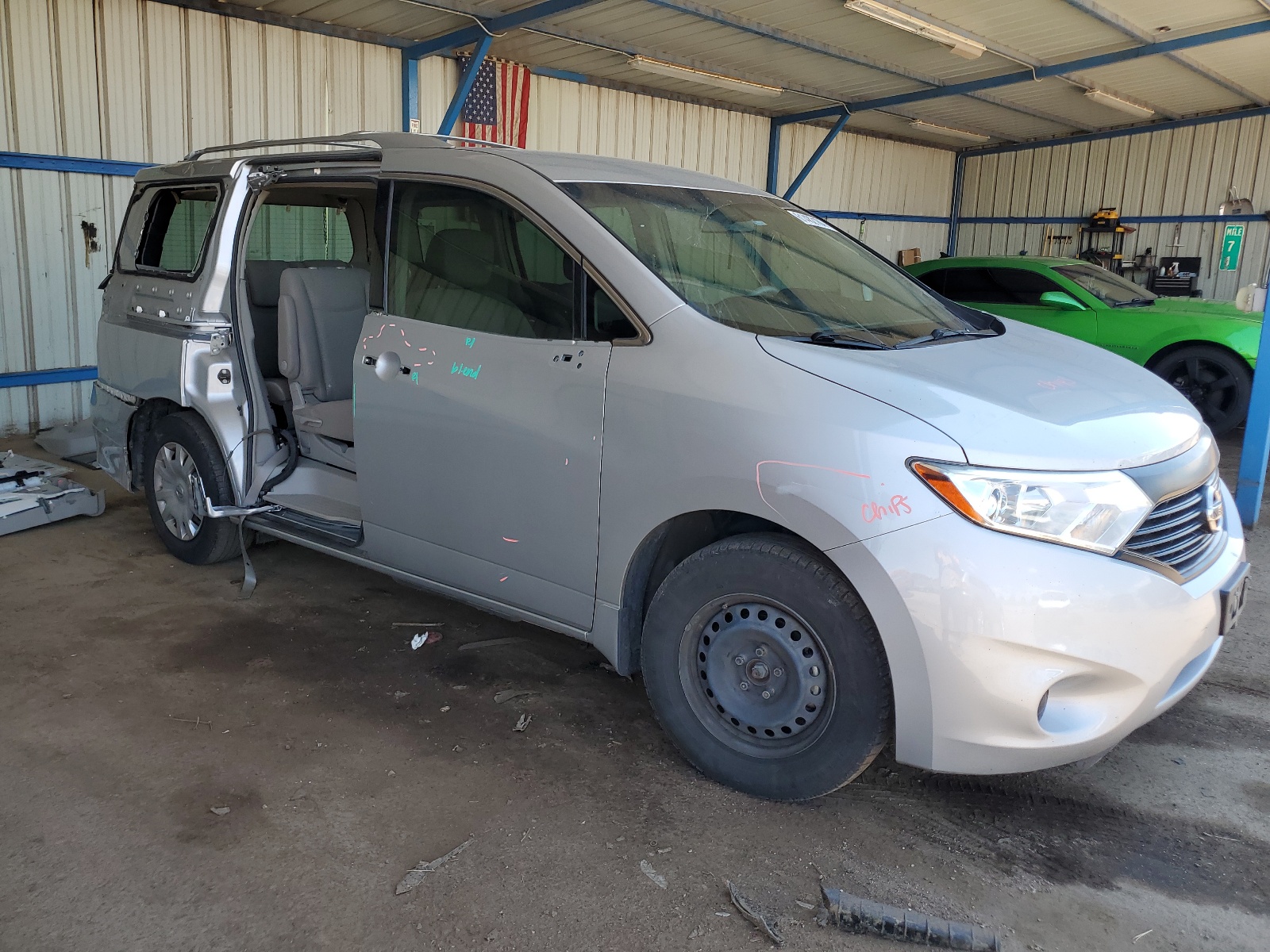 2015 Nissan Quest S vin: JN8AE2KP5F9129419