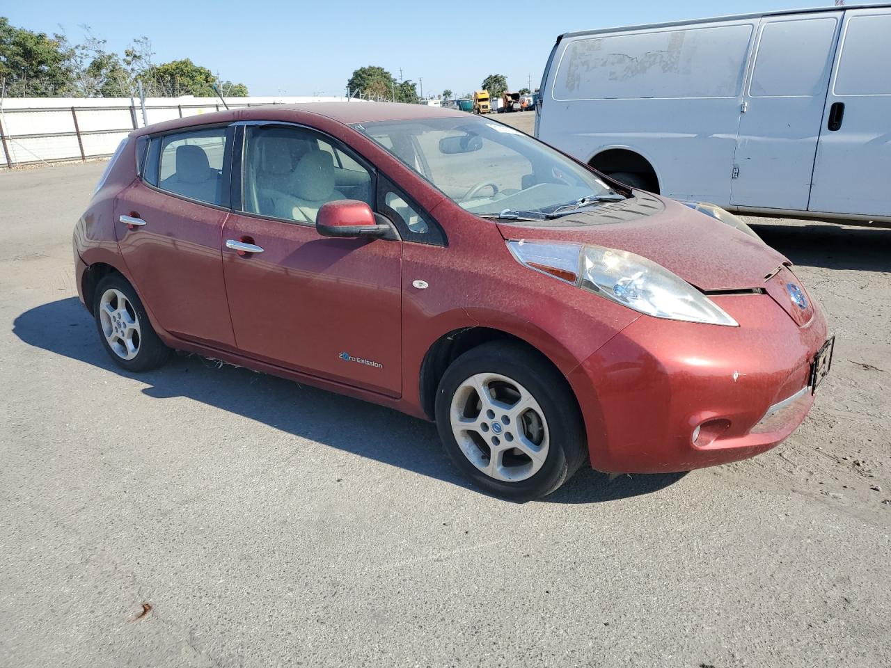 2011 Nissan Leaf Sv VIN: JN1AZ0CP1BT002444 Lot: 61350104