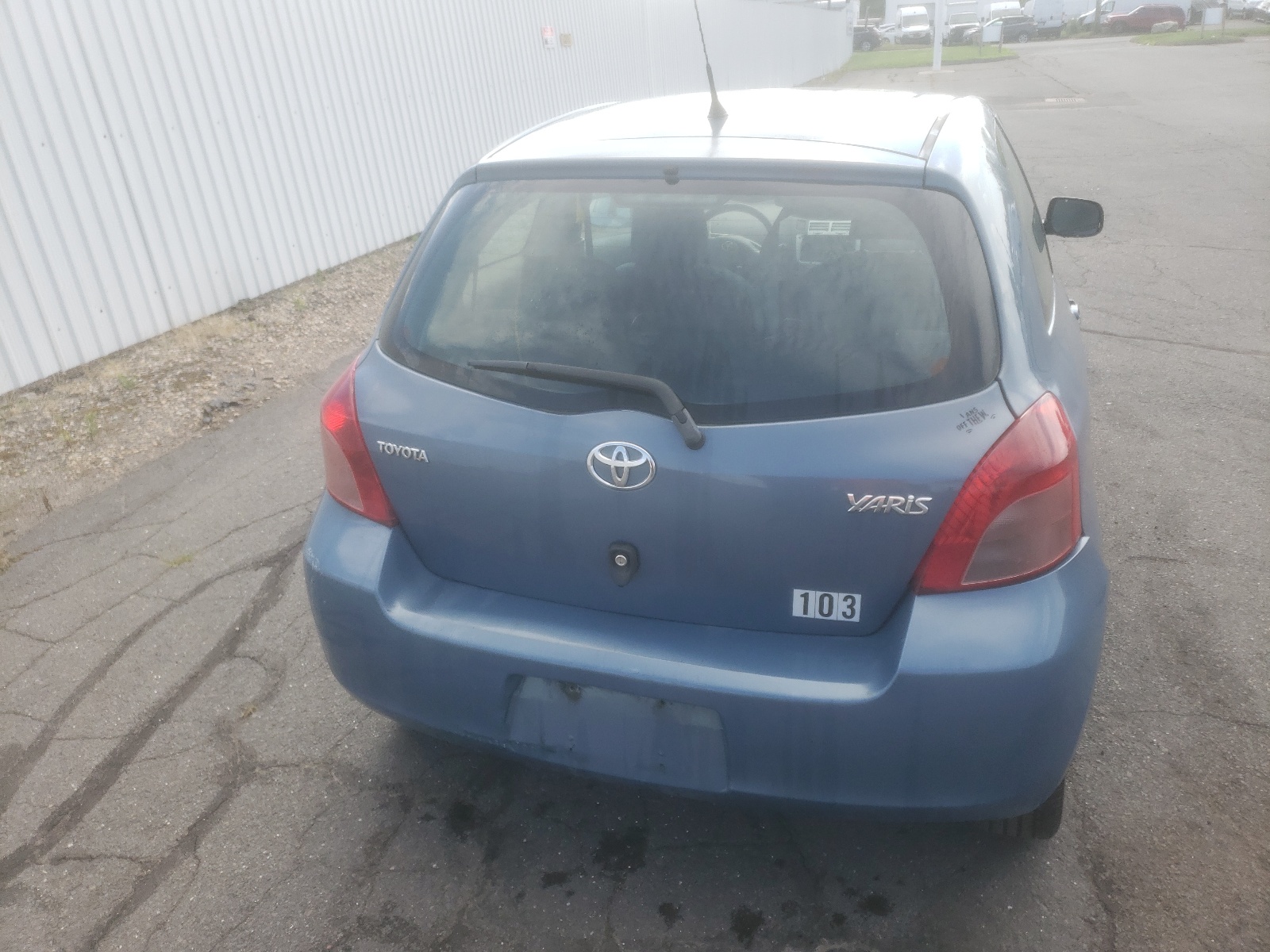 JTDJT923585177021 2008 Toyota Yaris