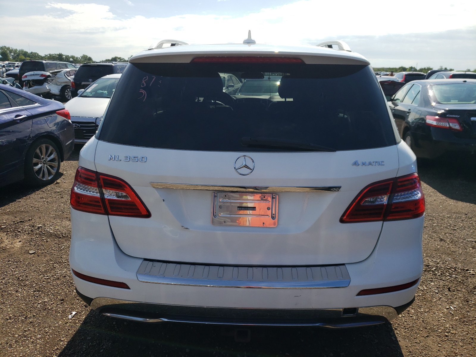 4JGDA5HB1EA287315 2014 Mercedes-Benz Ml 350 4Matic