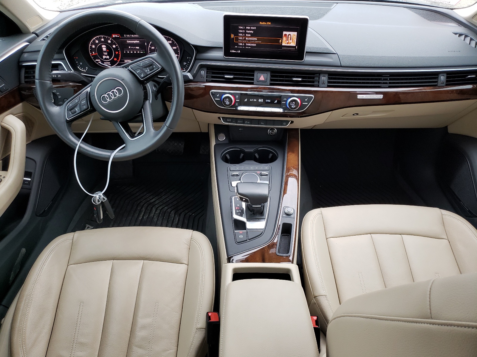 WAUENAF47JN017449 2018 Audi A4 Premium Plus