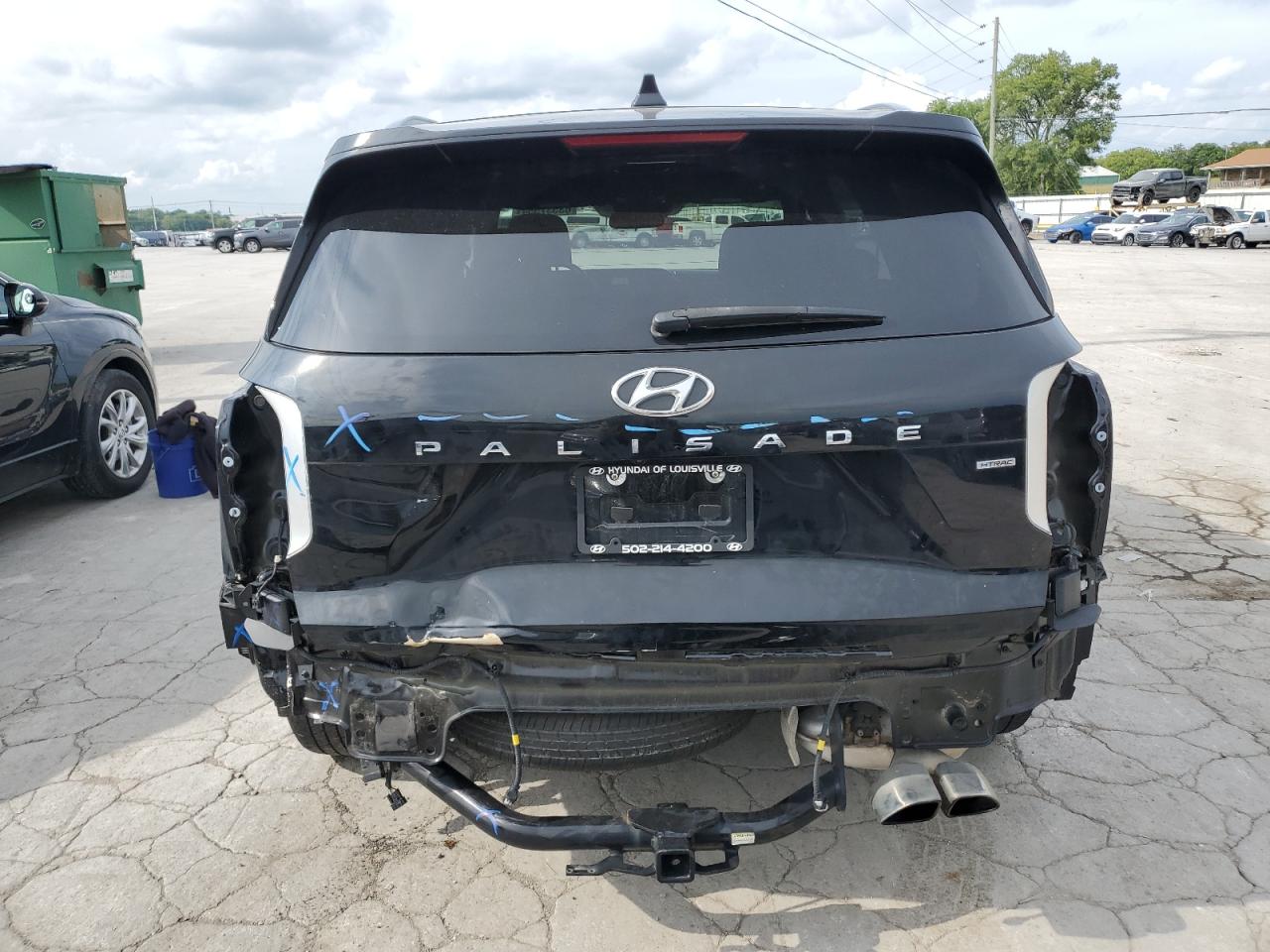 2020 Hyundai Palisade Limited VIN: KM8R5DHE6LU156939 Lot: 63537554