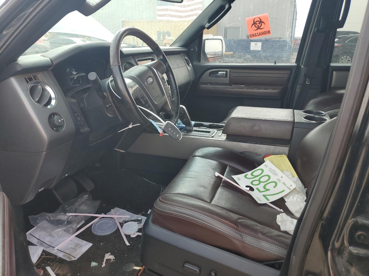 2015 Ford Expedition El Platinum VIN: 1FMJK1MT3FEF47294 Lot: 64187224