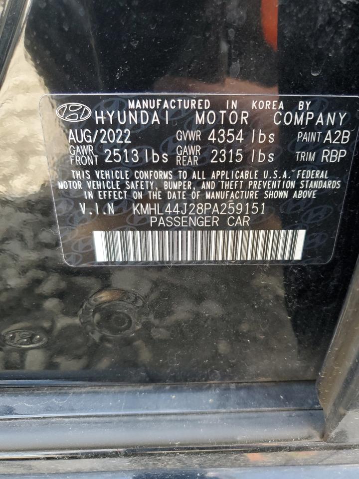 2023 Hyundai Sonata Sel Plus VIN: KMHL44J28PA259151 Lot: 63821614