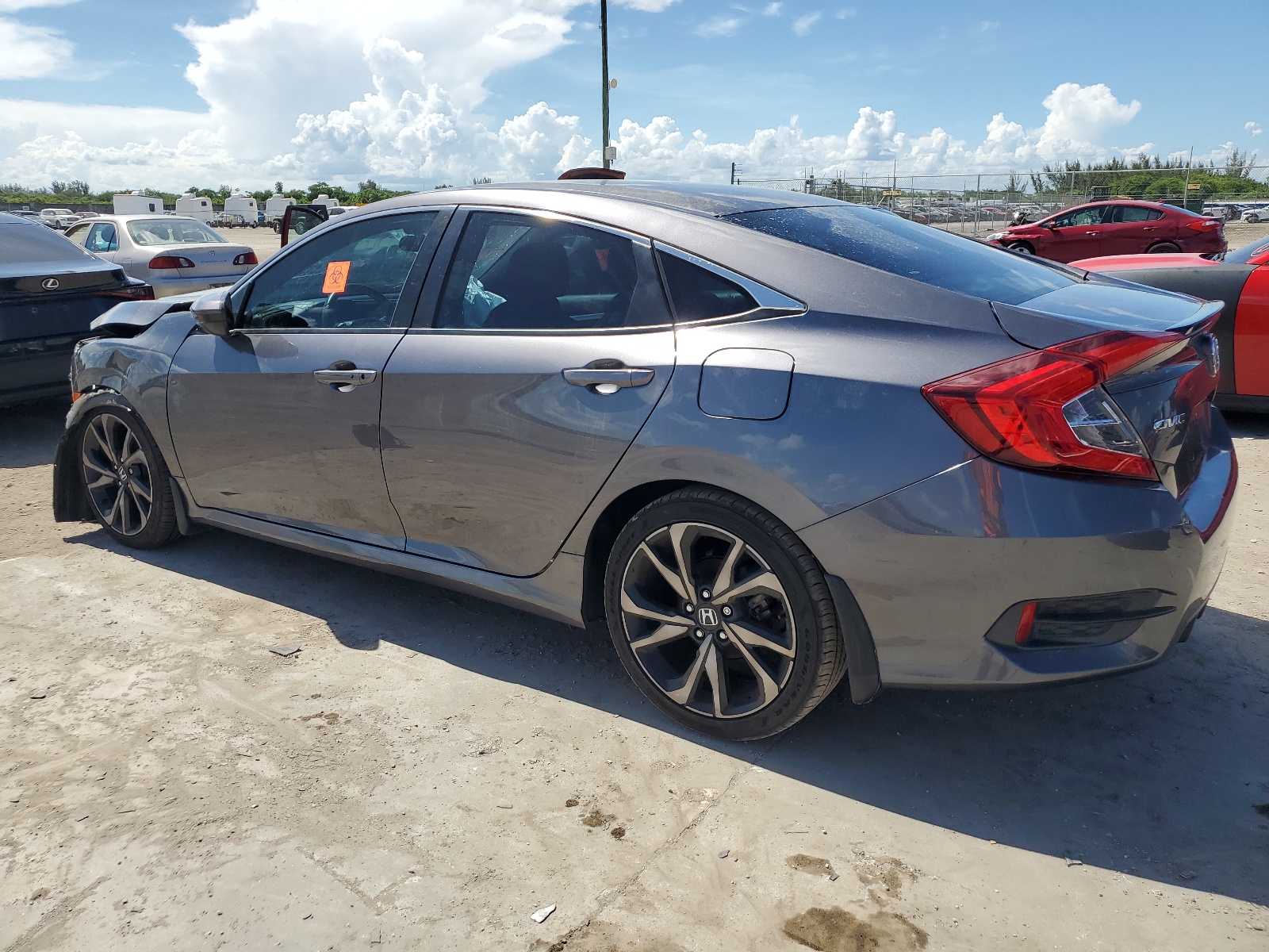 2019 Honda Civic Sport vin: 2HGFC2F85KH555536