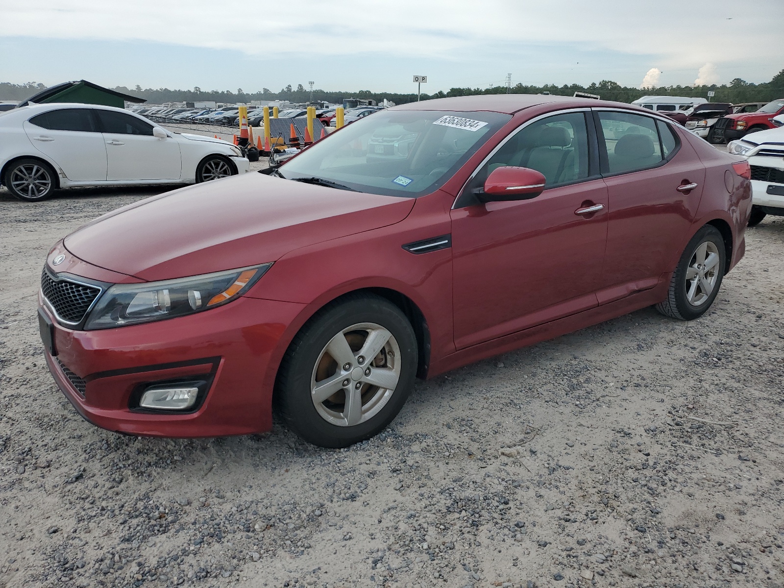 2015 Kia Optima Lx vin: 5XXGM4A77FG505501