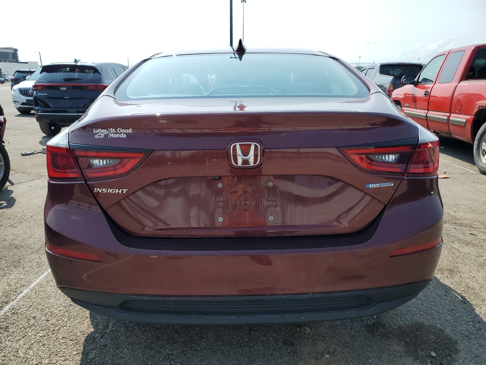 19XZE4F52KE006072 2019 Honda Insight Ex