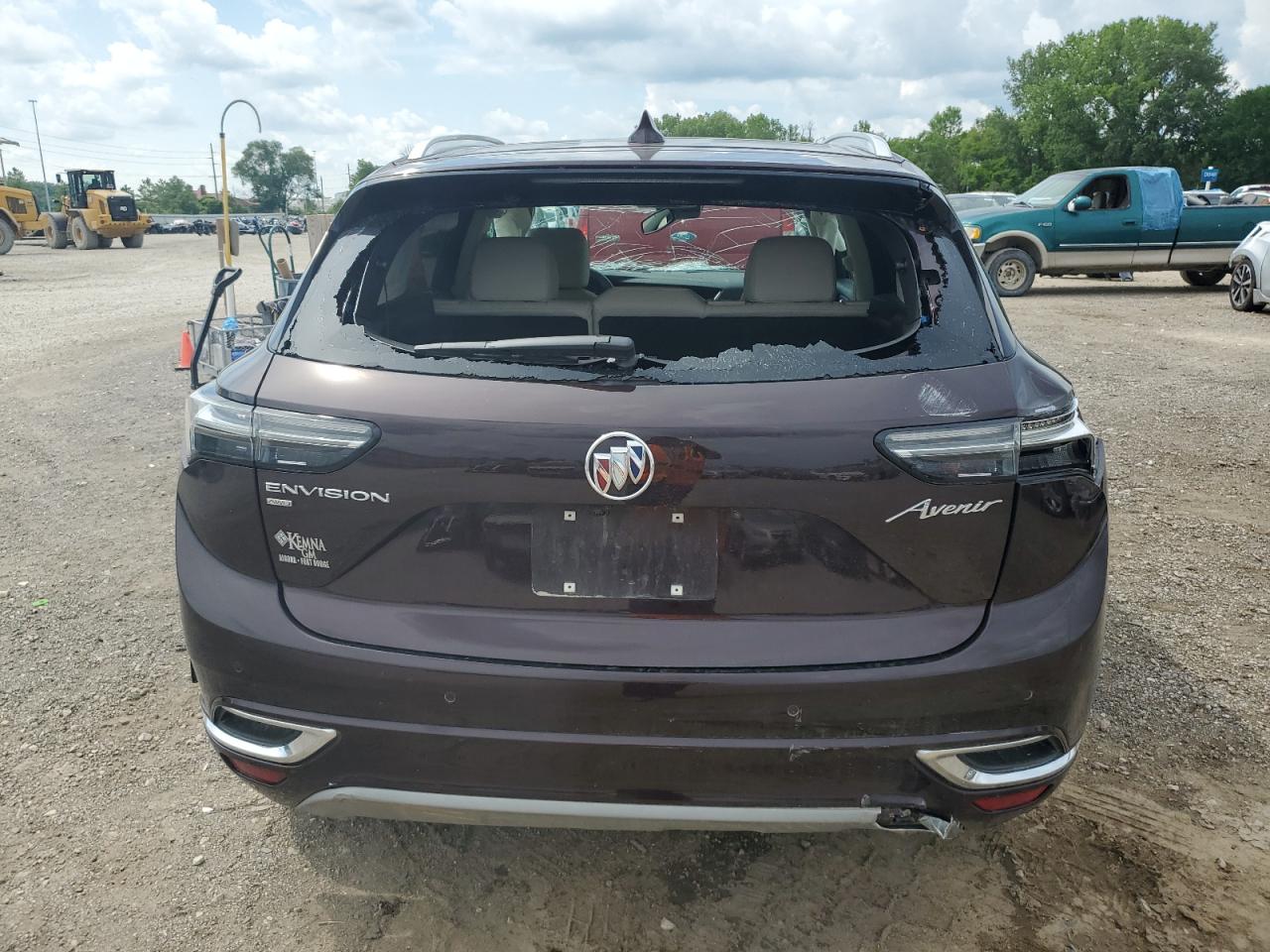 2022 Buick Envision Avenir VIN: LRBFZSR40ND015694 Lot: 61055744