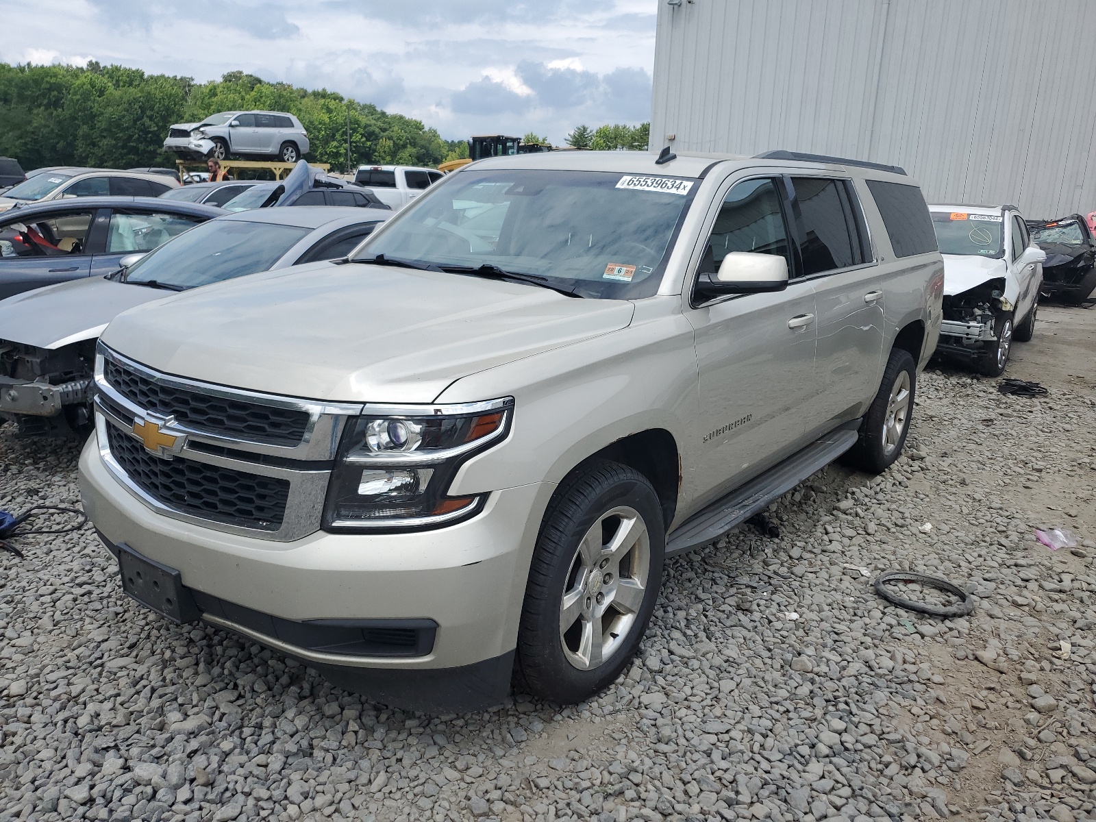 2015 Chevrolet Suburban K1500 Lt vin: 1GNSKJKC5FR224179