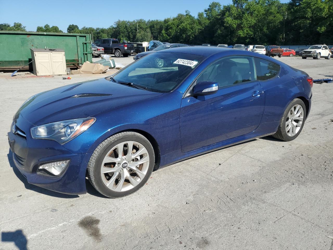 2015 Hyundai Genesis Coupe 3.8L VIN: KMHHT6KJ8FU129202 Lot: 62742304