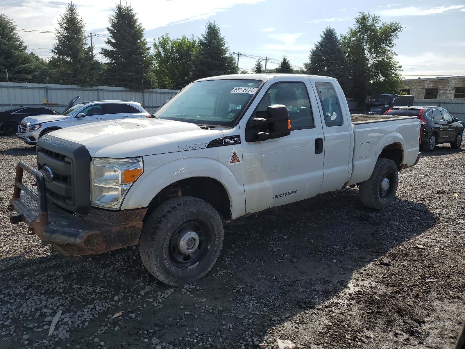 2012 Ford F250 Super Duty vin: 1FT7X2B62CEC02661