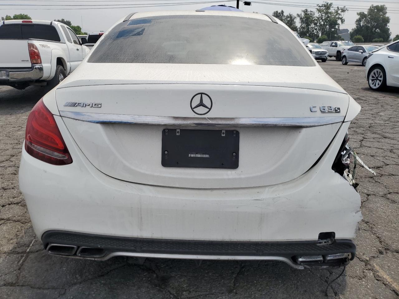 2018 Mercedes-Benz C 63 Amg-S VIN: 55SWF8HB0JU268366 Lot: 62985954