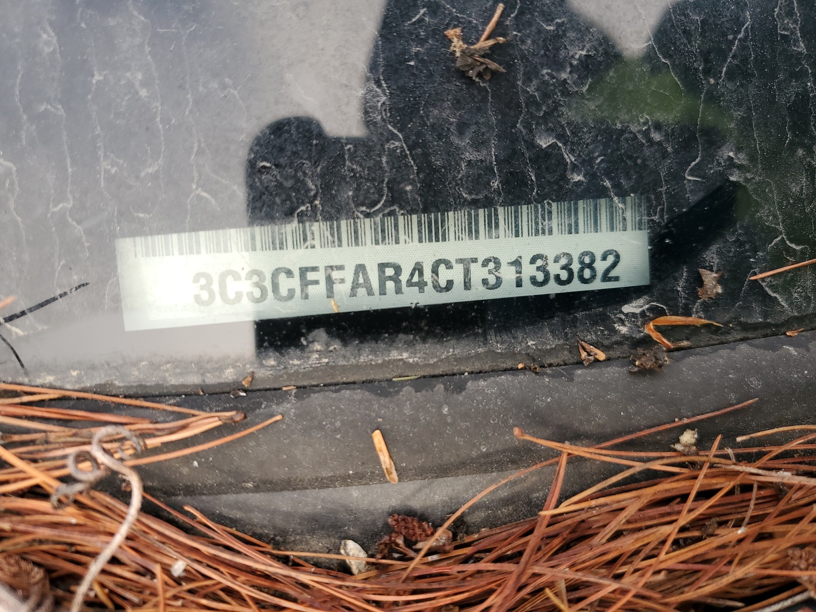 3C3CFFAR4CT313382 2012 Fiat 500 Pop