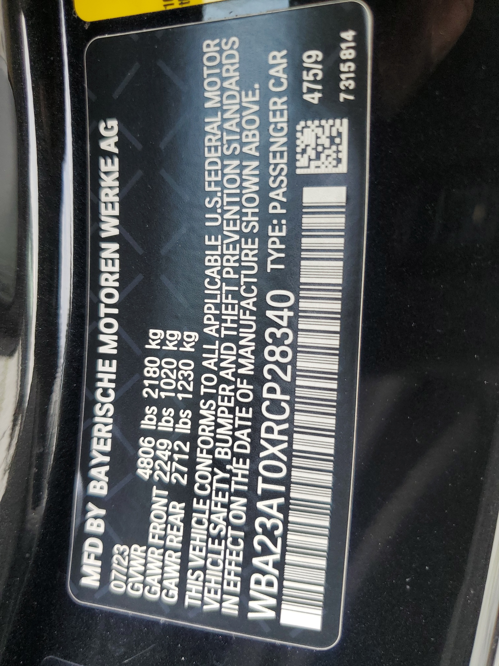 WBA23AT0XRCP28340 2024 BMW 430I