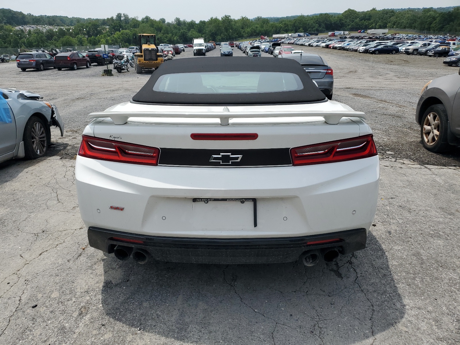 1G1FH3D72J0173282 2018 Chevrolet Camaro Ss