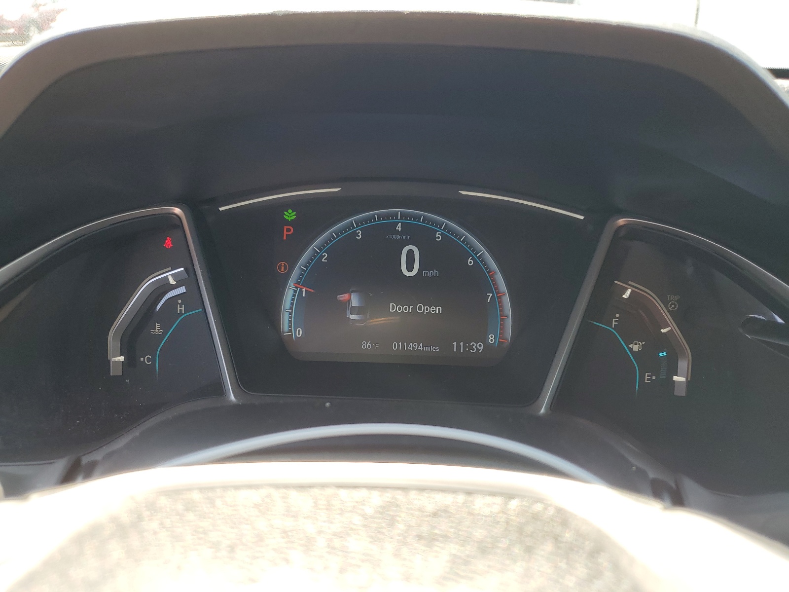 2019 Honda Civic Ex vin: 19XFC1F36KE201114