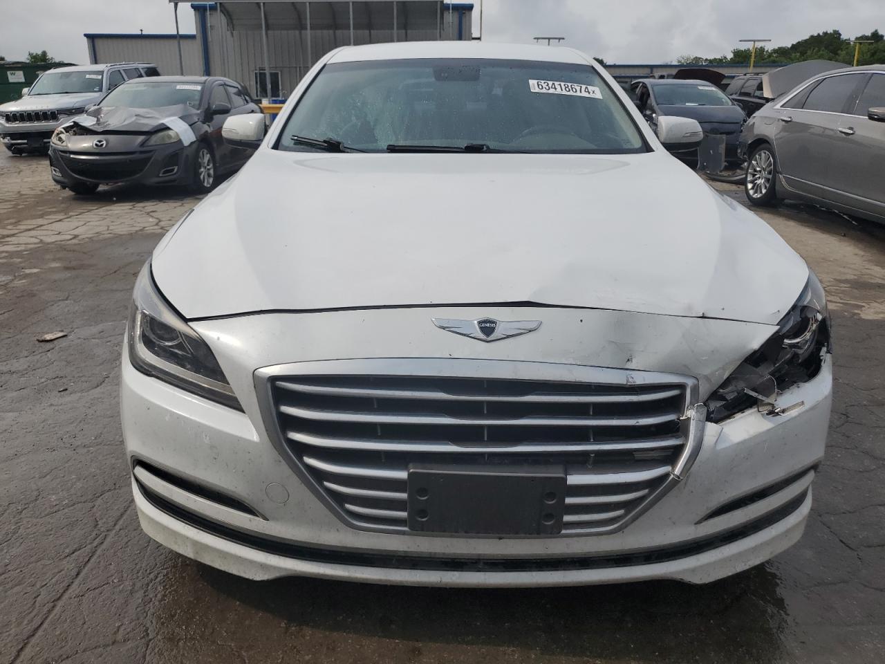 2015 Hyundai Genesis 3.8L VIN: KMHGN4JE0FU052811 Lot: 63418674