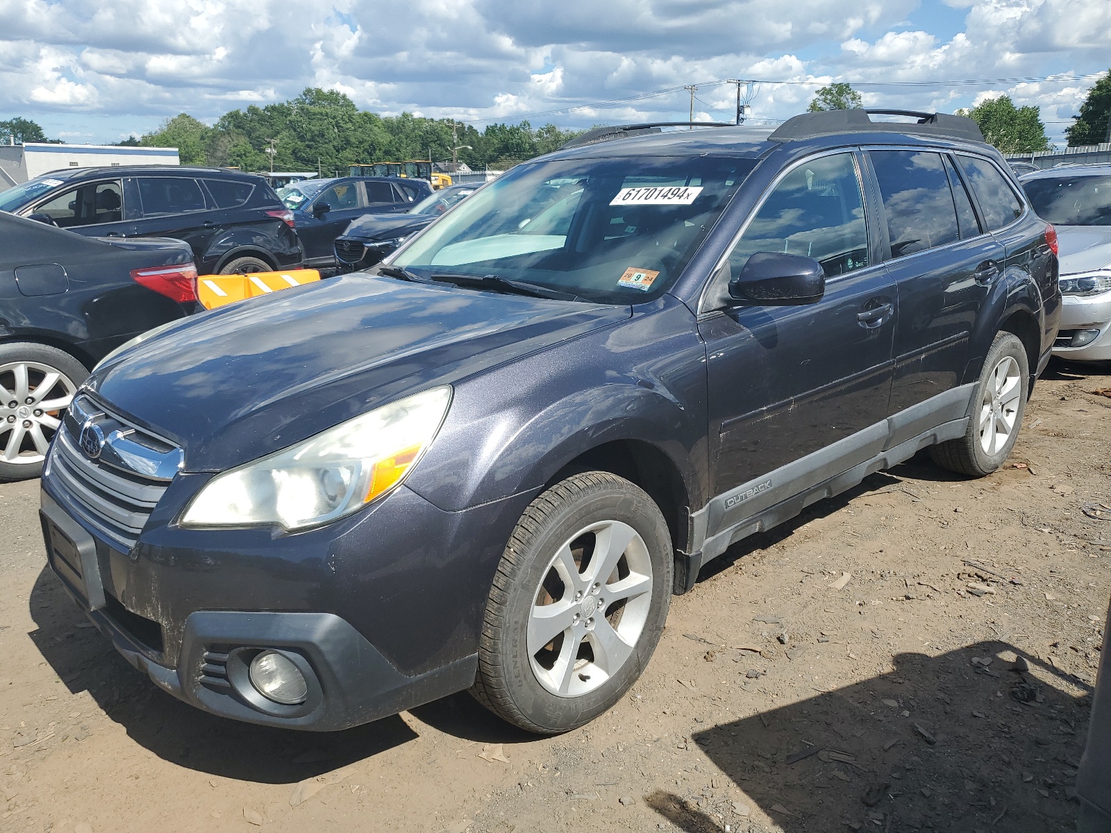 2013 Subaru Outback 2.5I Premium vin: 4S4BRBCC5D3255467