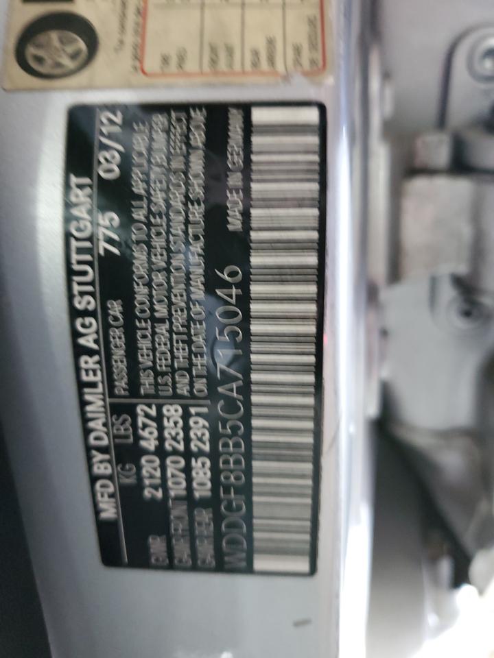 2012 Mercedes-Benz C 300 4Matic VIN: WDDGF8BB5CA715046 Lot: 62275134