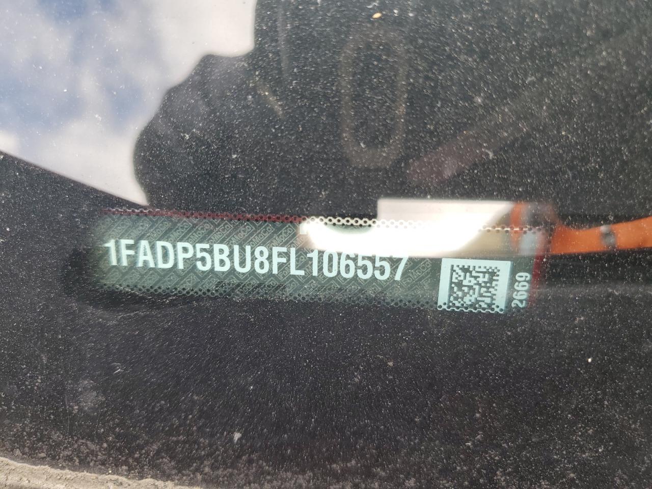 2015 Ford C-Max Sel VIN: 1FADP5BU8FL106557 Lot: 65226424