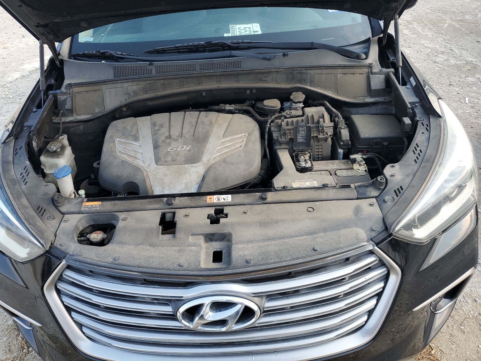 2017 Hyundai Santa Fe Se vin: KM8SMDHFXHU231551