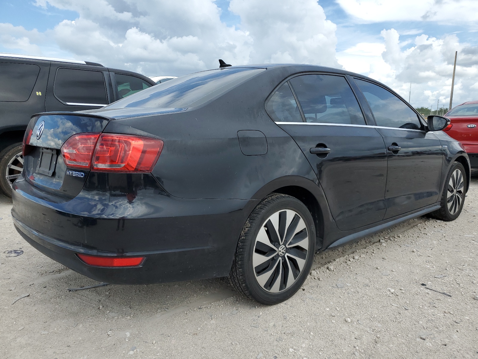 2014 Volkswagen Jetta Hybrid vin: 3VW637AJ7EM215877