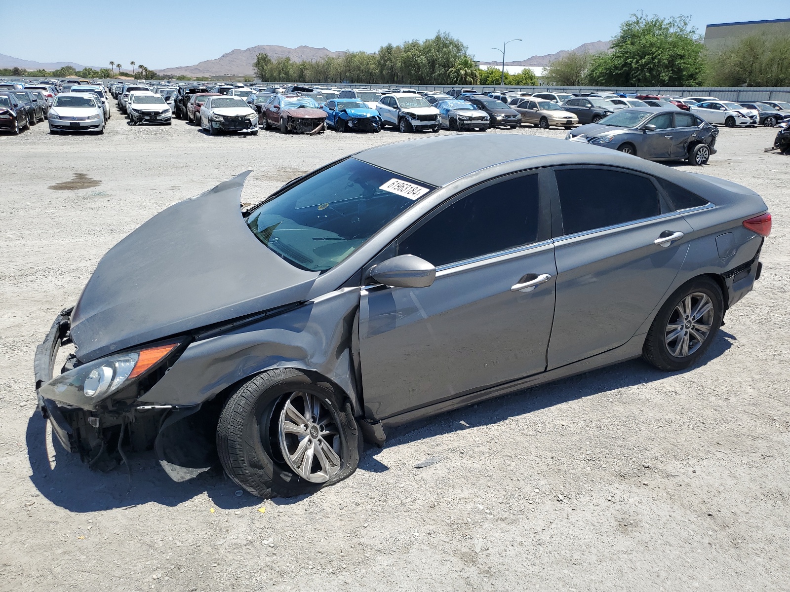 2013 Hyundai Sonata Gls vin: 5NPEB4ACXDH576929