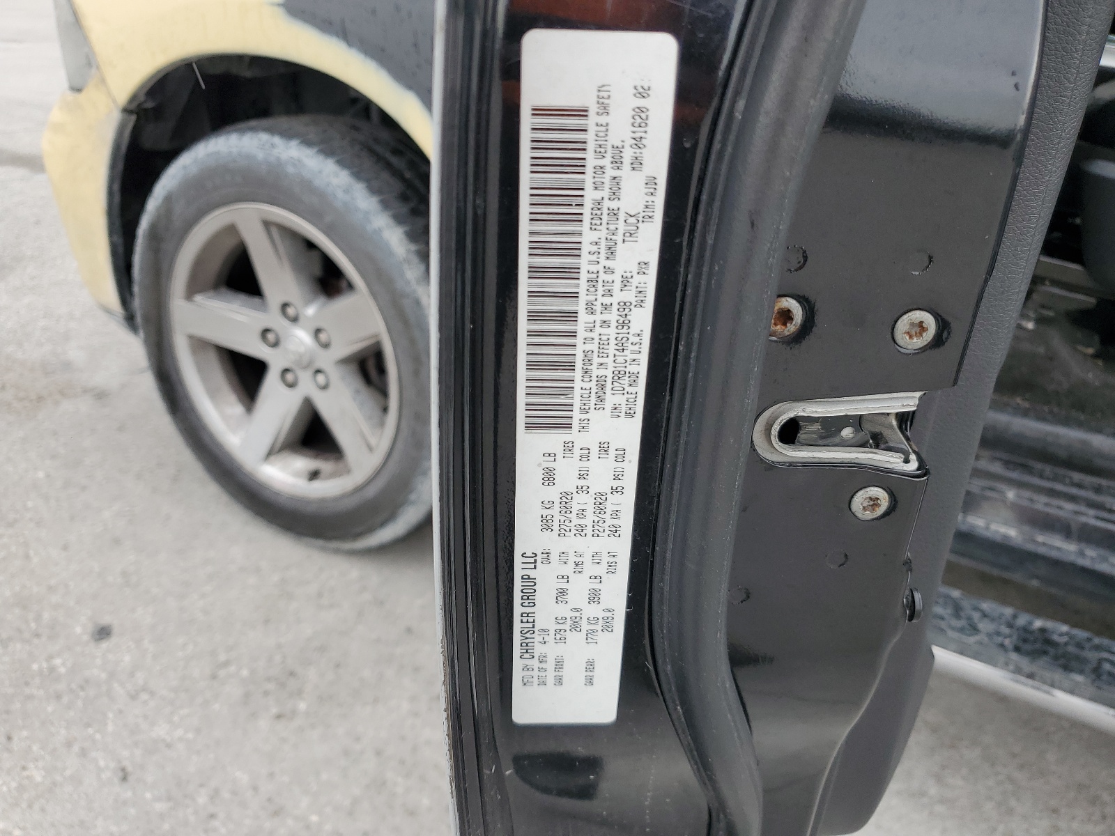 1D7RB1CT4AS196498 2010 Dodge Ram 1500