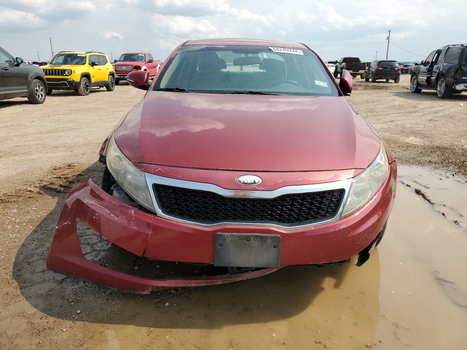 2013 Kia Optima Lx vin: 5XXGM4A77DG172388