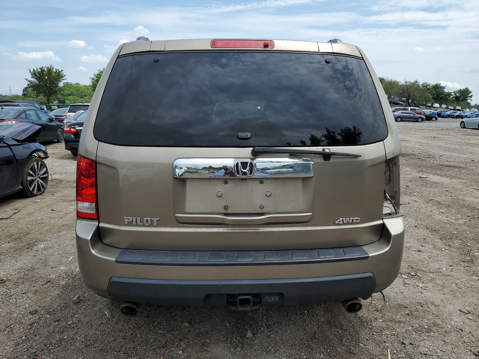 5FNYF4H65BB082541 2011 Honda Pilot Exl